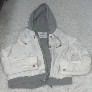 Fashion Nova Jean Jacket Cropped